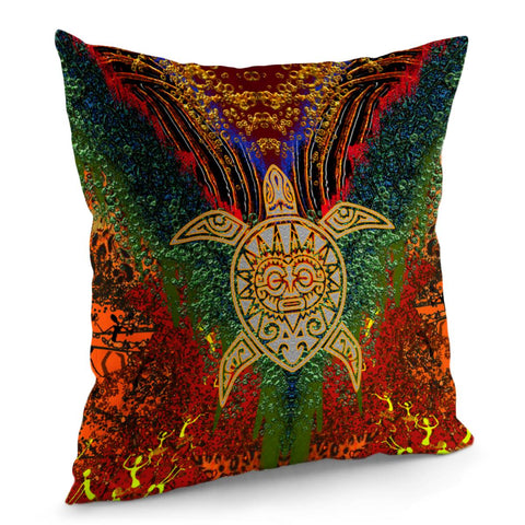 Image of Turtle Worship Pillow Cover