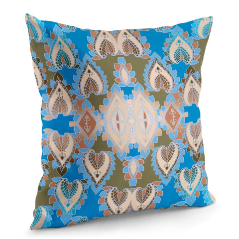 Image of Blue Pillow Cover