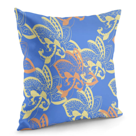 Image of Blue Pillow Cover