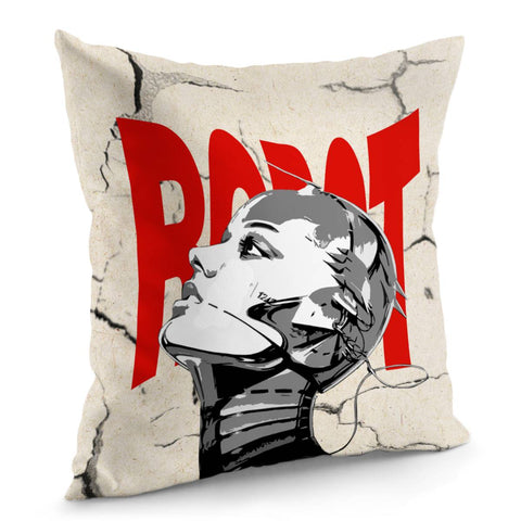 Image of Robot Pillow Cover