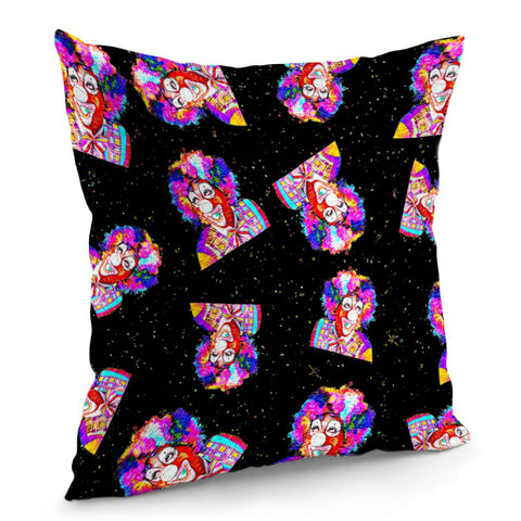 Image of Intensive Clown Pillow Cover