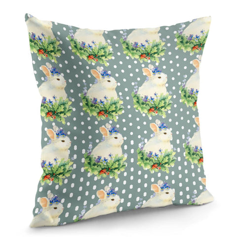 Image of Rabbit Pillow Cover