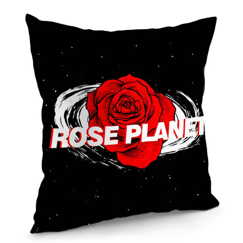 Image of Rose And The Universe Pillow Cover