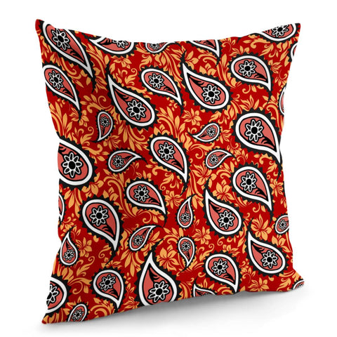 Image of Paisley Pattern Pillow Cover