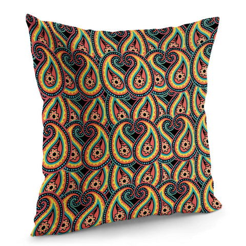 Image of Paisley Pattern Pillow Cover