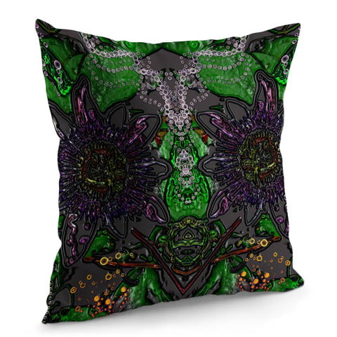 Image of Passionflower Pillow Cover