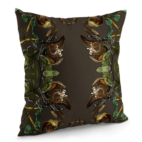 Image of Orchid Garden Pillow Cover