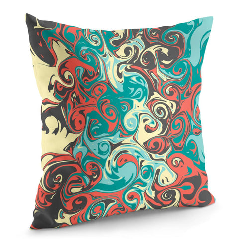 Image of Crazy Swirls Pillow Cover