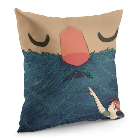 Image of Moustache Pillow Cover