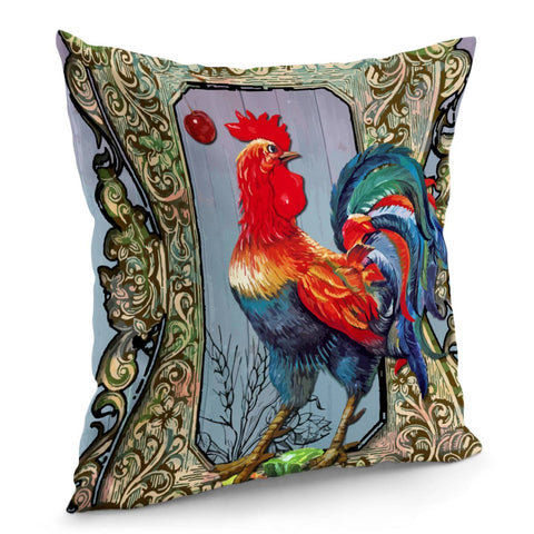 Image of Provencal Cock Pillow Cover