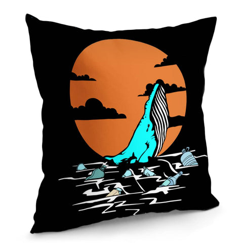 Image of Marine Environmental Protection Pillow Cover