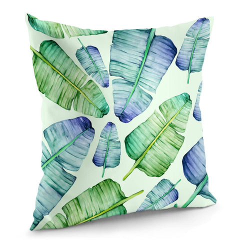 Image of Fancy Tropical Pattern Pillow Cover