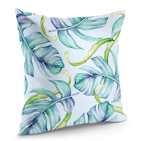 Image of Fancy Tropical Pattern Pillow Cover