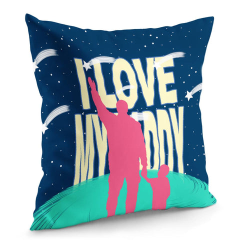 Image of Father Image Pillow Cover