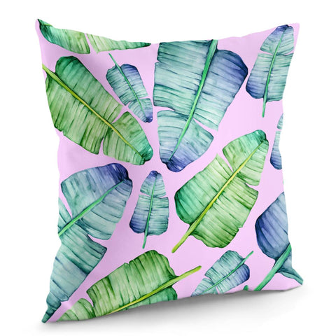 Image of Fancy Tropical Pattern Pillow Cover