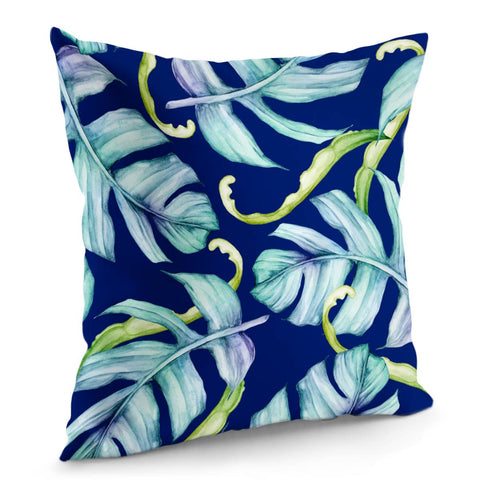 Image of Fancy Tropical Pattern Pillow Cover