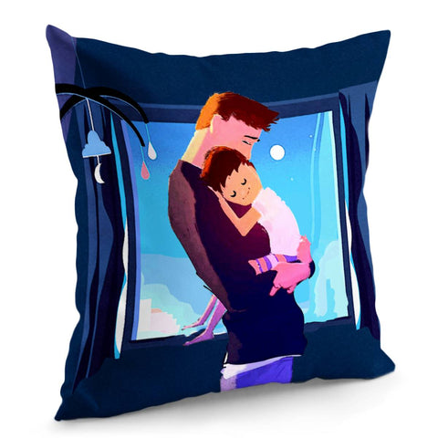 Image of Father Image Pillow Cover