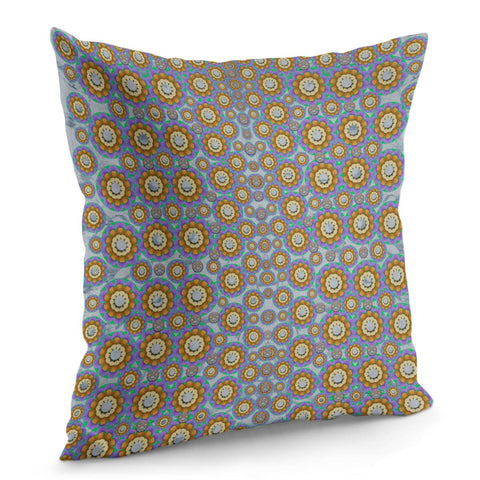 Image of Florals Striving To Be In The Hole World As Free Pillow Cover