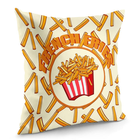 Image of French Fries Pillow Cover