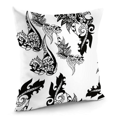 Image of White Pillow Cover