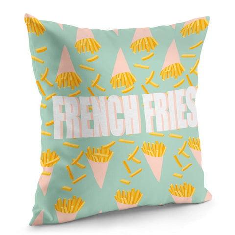 Image of French Fries Pillow Cover