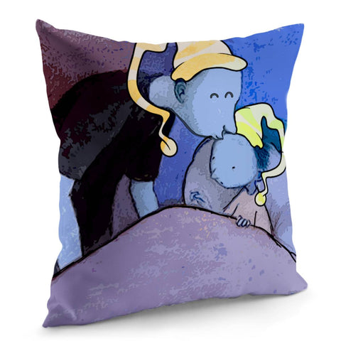 Image of Father Image Pillow Cover