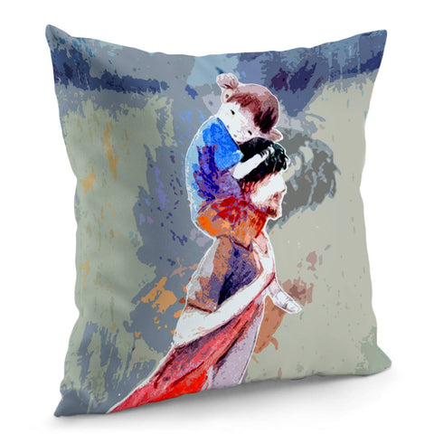 Image of Father Image Pillow Cover