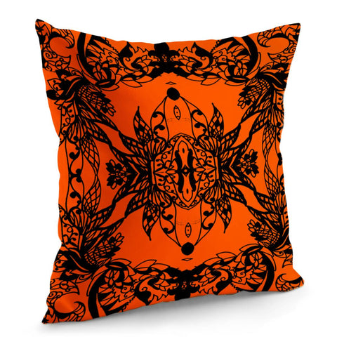 Image of Orange Pillow Cover