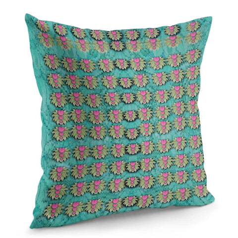 Image of Lotus Bloom In The Sacred Soft Warm Sea Pillow Cover