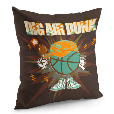 Image of Basketball Pillow Cover