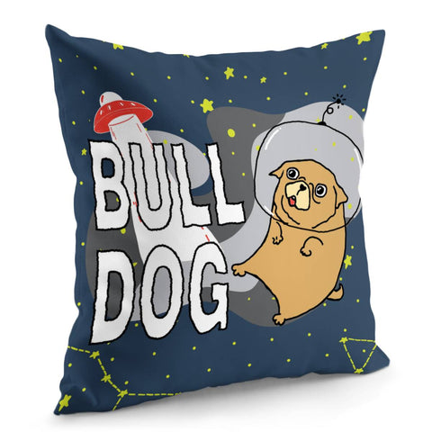 Image of Bulldog Pillow Cover