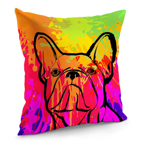 Image of Bulldog Pillow Cover