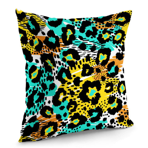 Image of Modern Abstract Animal Print Pillow Cover