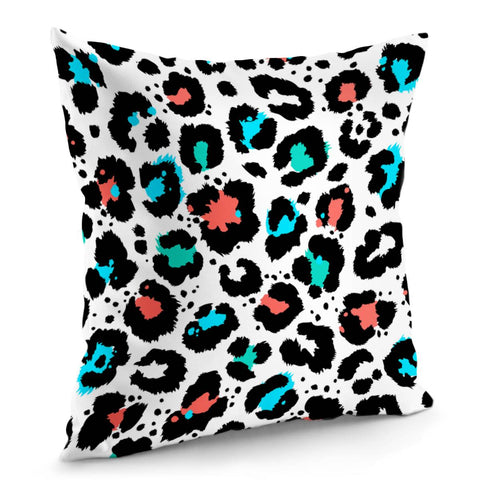 Image of Modern Abstract Animal Print Pillow Cover