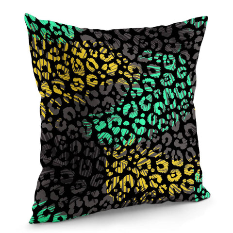 Image of Modern Abstract Animal Print Pillow Cover