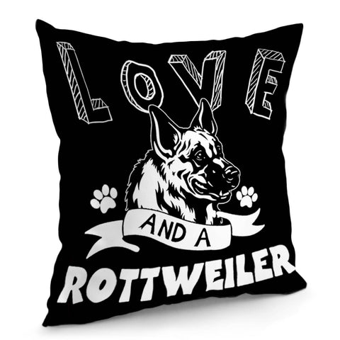 Image of German Shepherd Pillow Cover