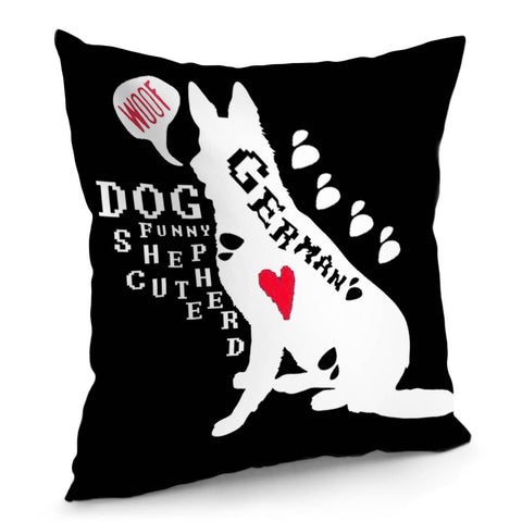 Image of German Shepherd Pillow Cover