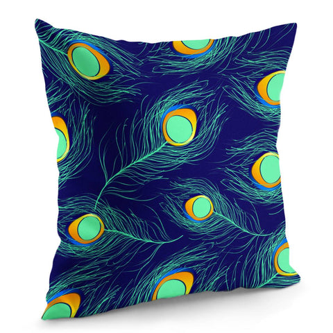 Image of Peacock Pillow Cover