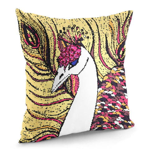 Image of Peacock Pillow Cover