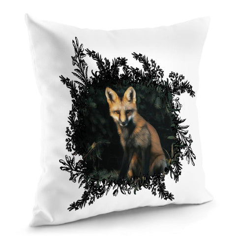 Image of Fox In The Forest Pillow Cover