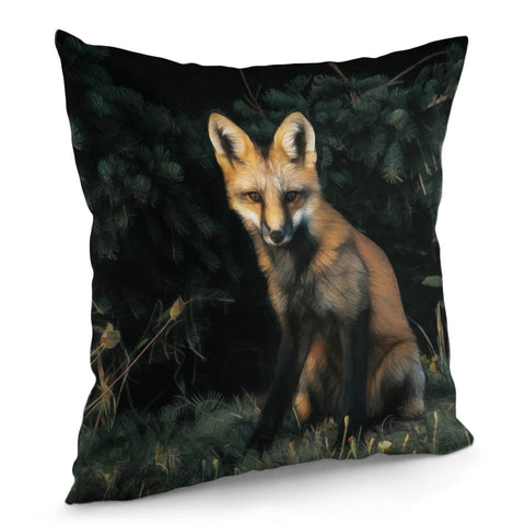 Image of Fox In The Forest 2 Pillow Cover