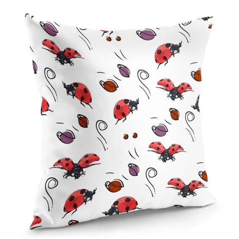 Image of Ladybug Pillow Cover