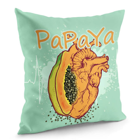 Image of Papaya Pillow Cover