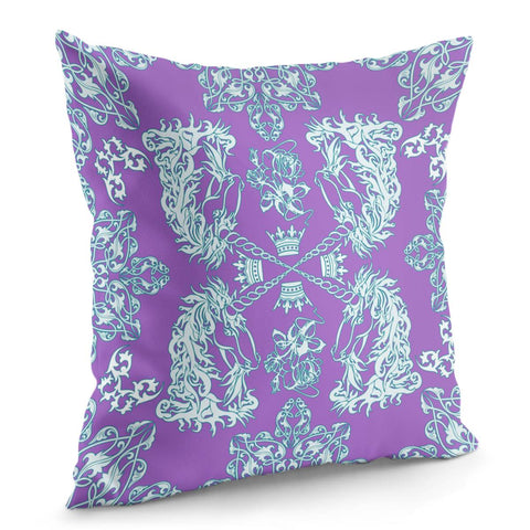 Image of Royal Unicorn Pillow Cover