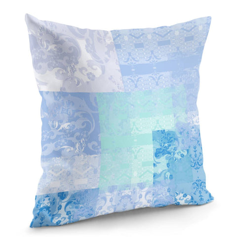 Image of Blue Pillow Cover