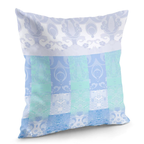 Image of Blue Pillow Cover