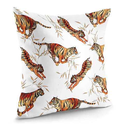 Image of Chinese Tiger Pillow Cover