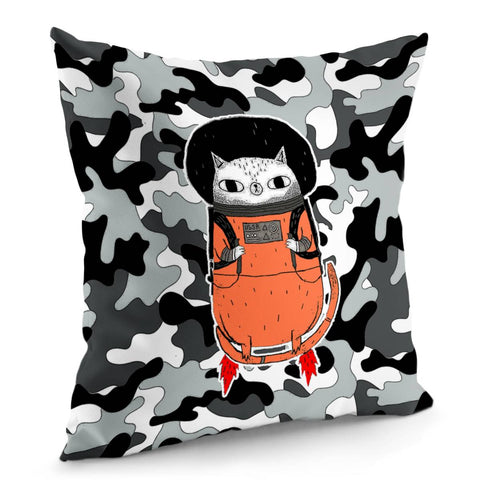 Image of Cat Pillow Cover