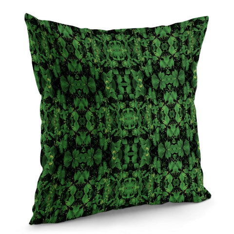 Image of Dark Nature Collage Print Pillow Cover