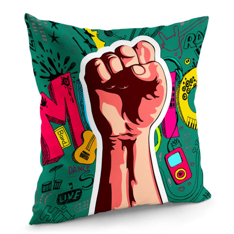 Image of Hand Pillow Cover